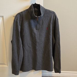 Ralph Lauren Quarter Zip Estate Rib